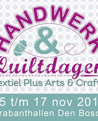 Handwerk en Quiltdagen 2018