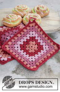 drops granny square