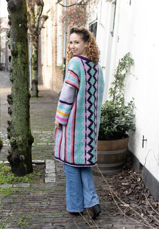 Aztec vest, print